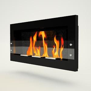 free 3d models - Bio_fireplace free 3d model