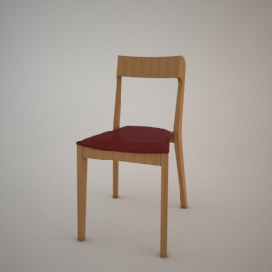 Chair A-1320 3d model FAMEG MODERN