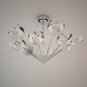 free 3d models - Pendant lamp 3D model - SUNLIGHT