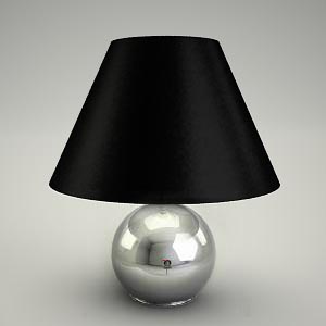 free 3d models - table lamp 3d model - ART