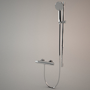 Shower set III 3d model MX