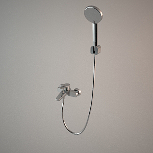 Shower set V 3d model MX