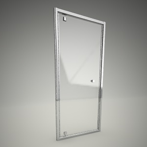 free 3d models - Shower door pivot fitst 90