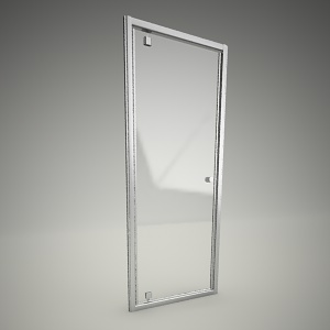 free 3d models - Shower door pivot fitst 80