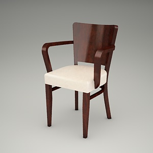 free 3d models - FAMEG armchair 3d model B-0031