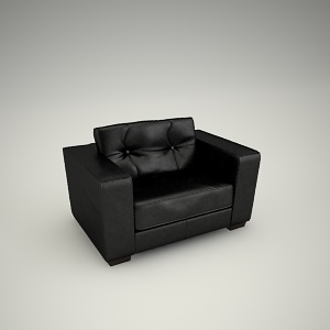 free 3d models - Armchair free 3d model 3