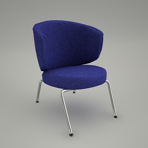 free 3d models - Conference chair CLUBIN CB 420