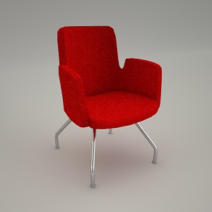 free 3d models - Conference armchair IN ACCESS AC 220