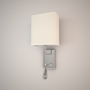 free 3d models - Wall lamp 3D model - MICHIGAN SQUARE