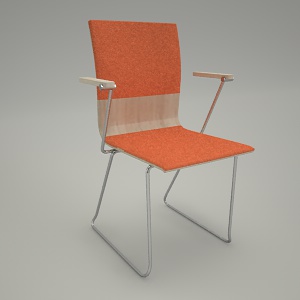 free 3d models - Conference chair ORTE OT270