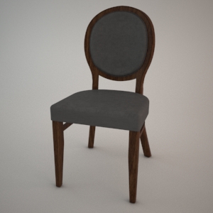 Chair A-0951 3d model FAMEG CLASSIC