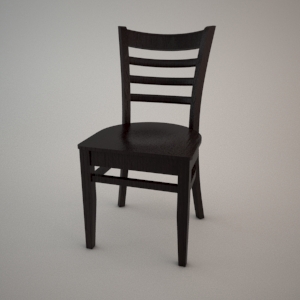 Chair A-9907 3D model FAMEG CLASSIC