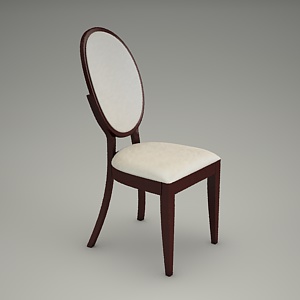 free 3d models - chair 3d model - CLASSIC A-0253