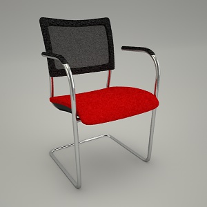 free 3d models - Conference armchair INSERT 220