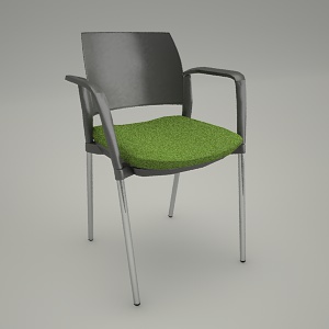 free 3d models - Conference armchair KYOS KY 220 2N
