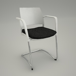 free 3d models - Conference armchair KYOS KY 230 2N