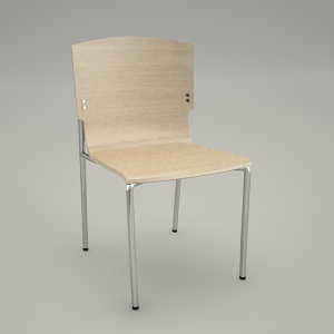 free 3d models - Conference chair SET UP K1N