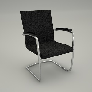 free 3d models - Conference armchair VECTOR VT 230