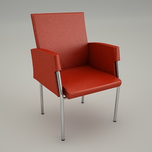 free 3d models - Conference armchair VECTOR VT 520
