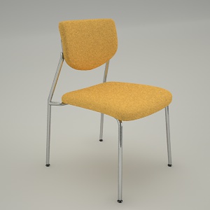 Conference armchair 3d model - VIM V3N