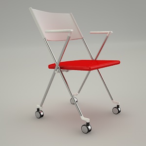 free 3d models - Conference armchair X RAY XR 214