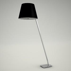 floor lamp 3d model - ORLANDO