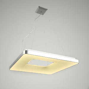 pendant lamp 3d model - BRAGA XL