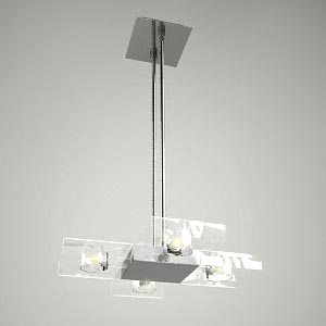 free 3d models - pendant lamp 3d model - MARS 4