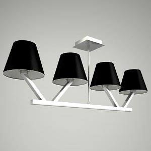 free 3d models - pendant lamp 3d model - ORLANDO 4A