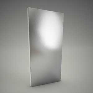 free 3d models - Mirror domino 40cm