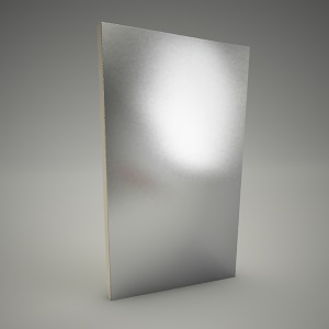 free 3d models - Mirror domino 50cm