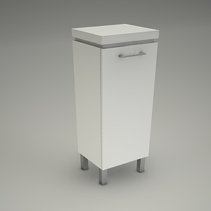 side cabinet 3d model - OLIVIA