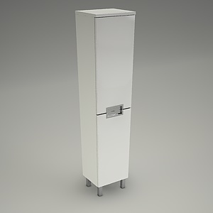 tall cabinet 3d model - DAHLIA