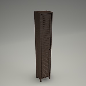 free 3d models - tall cabinet 3d model - MOCCA