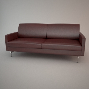 Sofa 3d model - BLUES CARTER 2,5