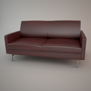 Sofa 3d model - BLUES CARTER 2