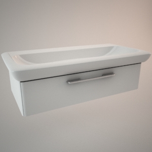 free 3d models - Bathroom vanity unit III 3d model LIFE!