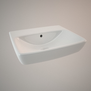 free 3d models - Classical sink 50 cm NOVA PRO