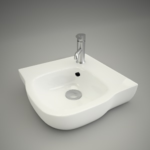 free 3d models - Washbasin style 36C